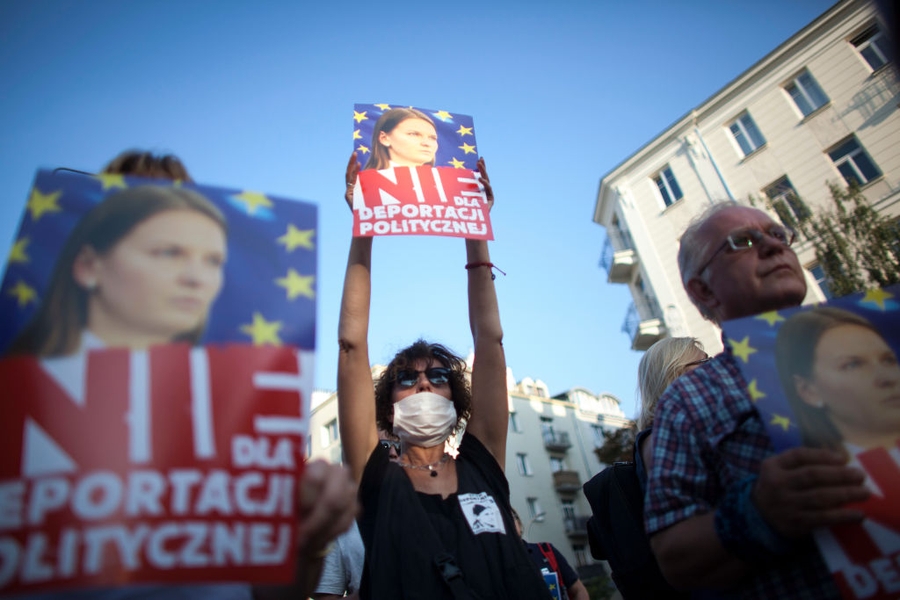 Poland deports human rights activist as EU takes it to court over rule of law concerns