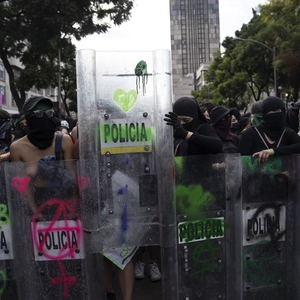 Feminist occupation of National Human Rights Commission in Mexico