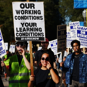 USA: Massive workers’ strike at California university