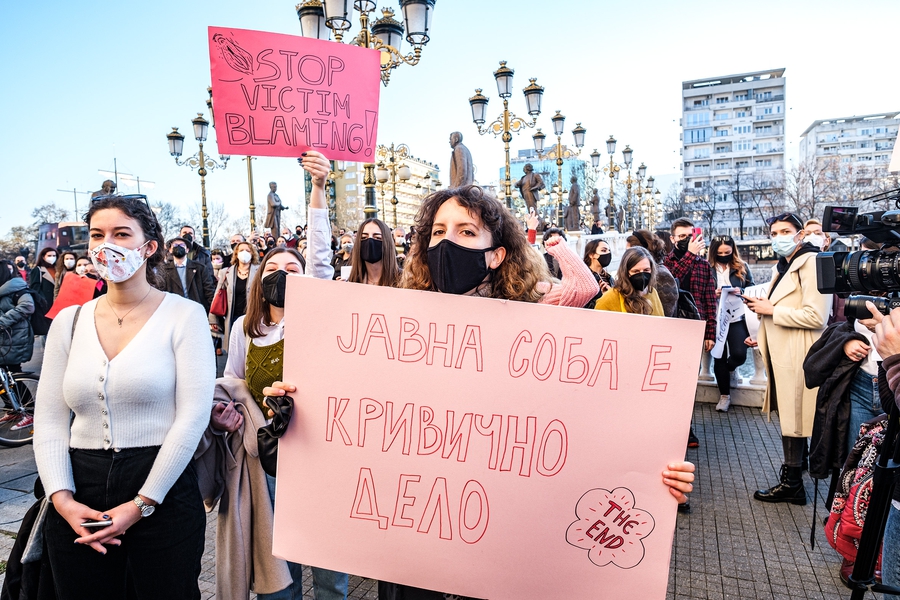 Online harassment via Telegram sparks protest