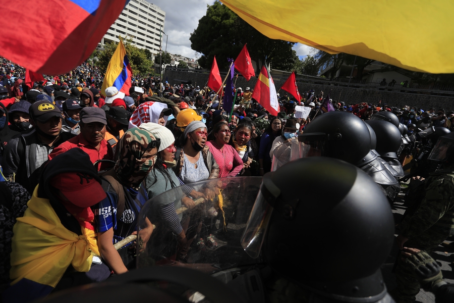 Ecuador: another crackdown on Indigenous-led protests