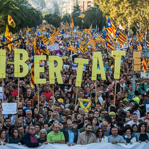 Catalan independence protests turn violent