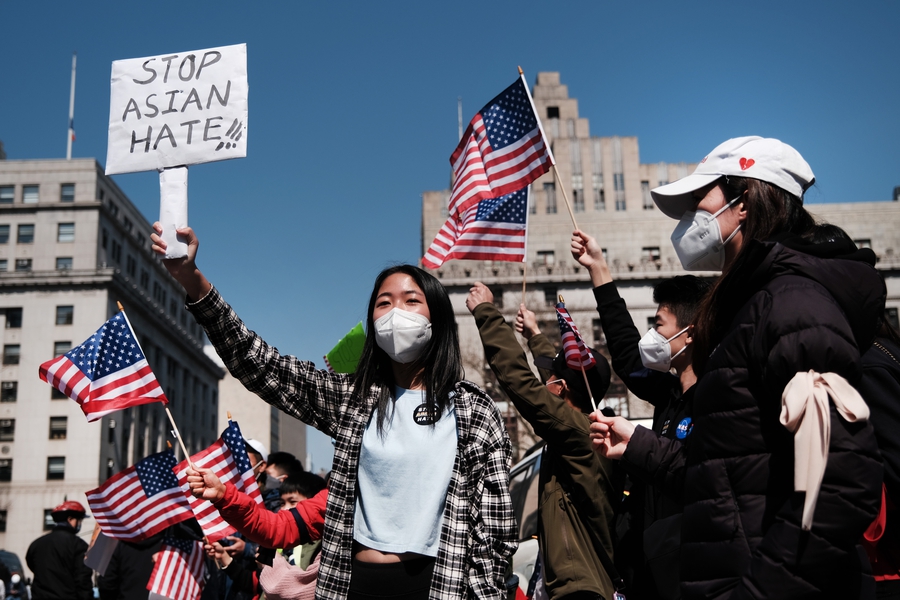 Protests against Anti-Asian attacks in the USA