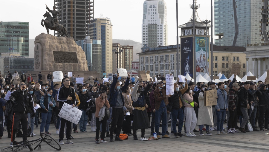 Youth protest in Mongolia on the economic situation while press freedom rankings drop