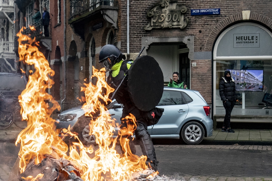 Journalists come under attack during violent protests over COVID-19 curfew