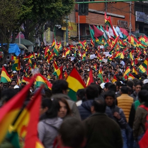 Contested elections in Bolivia stir mass protests with violent clashes
