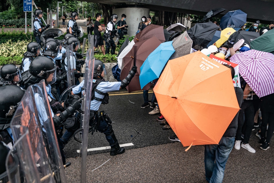 Hong Kong protests met with excessive force as activists suppressed around Tiananmen anniversary