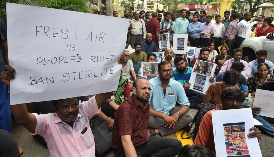 Environmental protesters in Tamil Nadu shot dead 