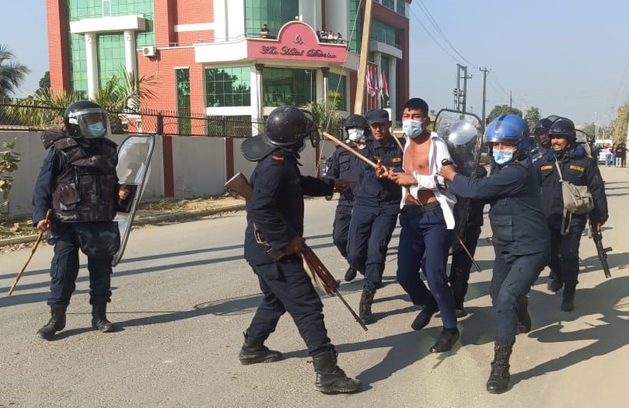 Police disrupt protest in Dhangadhi while attacks on press freedom persist in Nepal