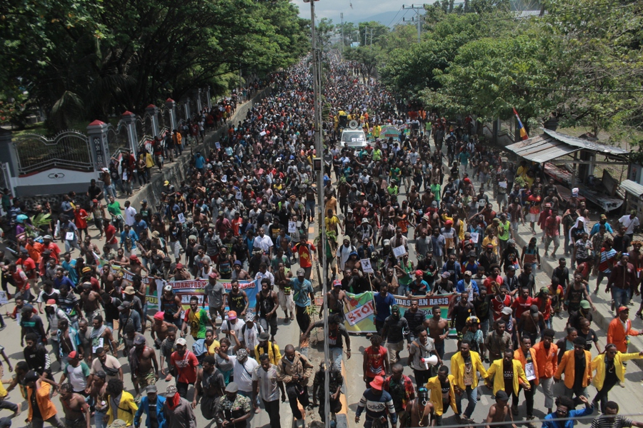 West Papuan protests met with internet shutdown, arrests of activists and excessive force
