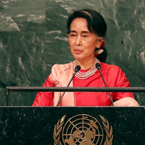 Activists say freedom of expression worsening as Suu Kyi is stripped of award