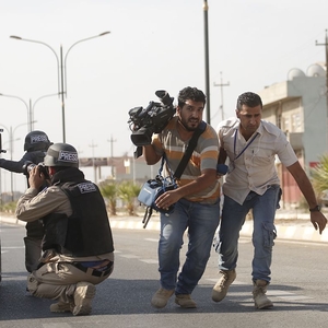 Journalists barred from entering parliament to cover election of the President