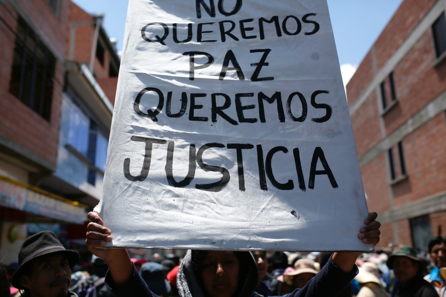 Violent protests and alleged extrajudicial executions in Bolivia as political crisis escalated