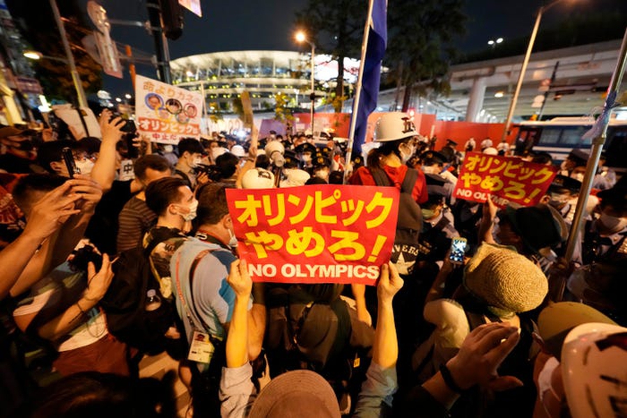 Protests around Olympics opening while civil society slams failure to pass anti-discrimination bill