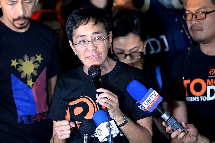 Indictments against news site Rappler an attempt to intimidate and control the pubic narrative